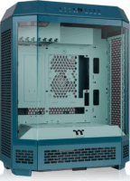 Thermaltake The Tower 600 Midi Torony Számítógépház + 2db 140mm ventilátor - kék