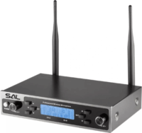 SAL MVN610 Vezeték nélküli 50m Dinamikus Studio Mikrofon szett 2db - Fekete