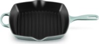 Le Creuset Gusseisen Négyzet alakú Grill serpenyő 26 x 26cm - Zöld