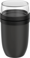 Mepal Lunchpot Ellipse XL Műanyag Ételtároló 0,75 / 0,3L - Fekete