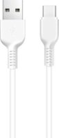 Hoco X20 USB-A apa - USB-C apa 2.0 Adat és Töltőkábel 3m - Fehér