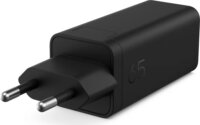 HP C90CKUT#ABB USB-C GaN Hálózati Gyorstöltő Adapter 65W + USB-C Kábel - Fekete