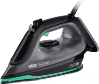 Braun SI 5277 TexStyle 5 Gőzölős vasaló 2700W - Fekete / Zöld