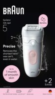 Braun Silk-epil 5-011 Akkus Epilátor - Fehér / Rózsaszín
