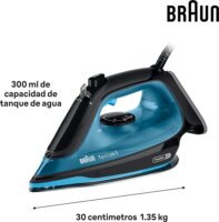 Braun TexStyle 5 Gőzölős vasaló 2600W - Kék / Fekete