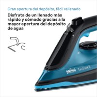 Braun TexStyle 5 Gőzölős vasaló 2600W - Kék / Fekete