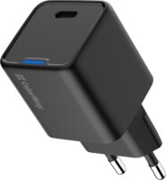 Colorway CW-CHS052PD-BK GaN Mini USB-C Hálózati Töltő Adapter 25W - Fekete