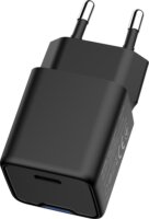 Colorway CW-CHS052PD-BK GaN Mini USB-C Hálózati Töltő Adapter 25W - Fekete