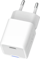 Colorway CW-CHS059PD-WT GaN Mini USB-C Hálózati Töltő Adapter 20W - Fehér