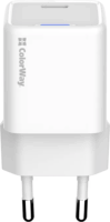 Colorway CW-CHS059PD-WT GaN Mini USB-C Hálózati Töltő Adapter 20W - Fehér