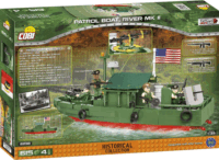 Cobi Patrol Boat River Mk II Hajó 615 darabos építőkészlet