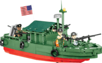 Cobi Patrol Boat River Mk II Hajó 615 darabos építőkészlet