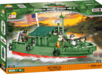 Cobi Patrol Boat River Mk II Hajó 615 darabos építőkészlet