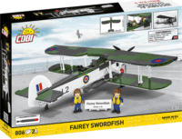 Cobi Fairey Swordfish Repülő 806 darabos építőkészlet