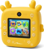 Media-tech SNAPI MT4108 Gyerek Digitális Fényképező 8Mpx / FullHD hőnyomtatóval - Sárga