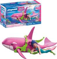 Playmobil 72106 Fantasy & Magic - Kardszárnyú delfin sellővel