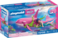 Playmobil 72106 Fantasy & Magic - Kardszárnyú delfin sellővel