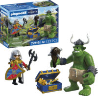 Playmobil 72116 Knights - Troll oroszlánlovag kinccsel