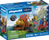 Playmobil 72115 Knights - Oroszlánlovagok Lőfegyverrel