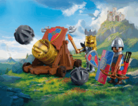 Playmobil 72115 Knights - Oroszlánlovagok Lőfegyverrel