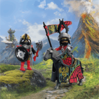 Playmobil 72118 Knights - Sárkánylovag vezér