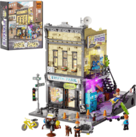Lumibricks F9051 Skateboard Shop 1573 darabos építőjáték