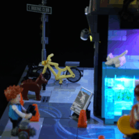 Lumibricks F9051 Skateboard Shop 1573 darabos építőjáték