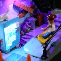 Lumibricks F9051 Skateboard Shop 1573 darabos építőjáték