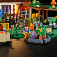 Lumibricks F9059 Üvegház 1428 darabos építőkészlet