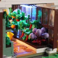 Lumibricks F9059 Üvegház 1428 darabos építőkészlet