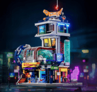 Lumibricks L9098 Légpárnás Állomás 2760 darabos építőkészlet