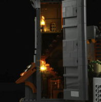 Lumibricks F9027 középkori őrtorony 1625 darabos építőkészle