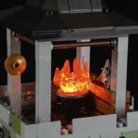 Lumibricks F9027 középkori őrtorony 1625 darabos építőkészle