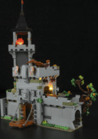 Lumibricks F9027 középkori őrtorony 1625 darabos építőkészle
