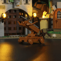 Lumibricks F9027 középkori őrtorony 1625 darabos építőkészle