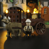 Lumibricks F9027 középkori őrtorony 1625 darabos építőkészle