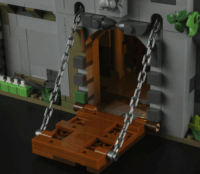 Lumibricks F9027 középkori őrtorony 1625 darabos építőkészle