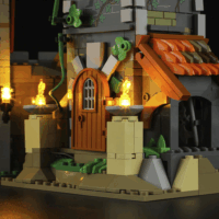 Lumibricks F9027 középkori őrtorony 1625 darabos építőkészle