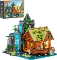Lumibricks L9083 Vízesés a kunyhónál 2539 darabos építőkészlet