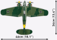 Cobi Heinkel HE 111 H-3 repülő Műanyag makett 1:48