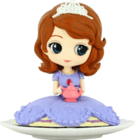 Banpresto Q Posket Disney - Sofia figura (A verzió) 9 cm