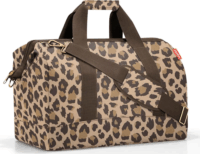 Reisenthel allrounder L Utazótáska 48 x 39,5 x 29 cm - Barna/Leopárdmintás
