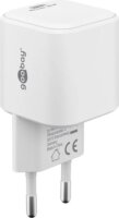 Goobay 76691 USB-C PD GaN Nano Hálózati Töltő Adapter 20W - Fehér