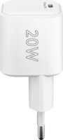 Goobay 76691 USB-C PD GaN Nano Hálózati Töltő Adapter 20W - Fehér