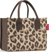 Reisenthel dailyshopper XS Bevásárlótáska 42 cm × 17 cm × 35 cm - Leopárdmintás