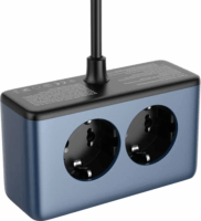 Colorway 230V USB-A / 2x USB-C Hálózati elosztó 2 aljzatos 2m - Kék