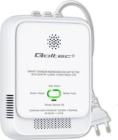 Qoltec 52576 Okos Szén-monoxid Érzékelő - Fehér