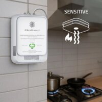 Qoltec 52651 Okos Gázszivárgás Érzékelő - Fehér