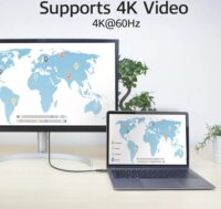 ACT AC7442 USB-C apa - USB-C 3.1 apa Adat és Töltőkábel 2m - Fekete