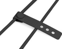 Digitus AK-600110-010-S USB-C 2.0 apa - Lightning apa Szilikon Adat és Töltőkábel 60W 1m - Fekete